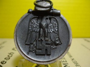 WWII German Russian Front Medal and Document ZIMMERMANN image 3