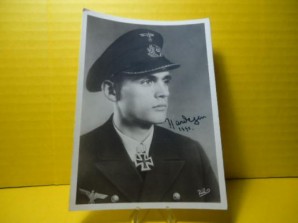 U Boat Ace Reinhard Hardegen Signed Photo U-147 image 1