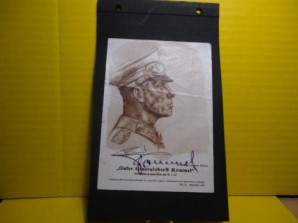 German FELDMARSCHALL ERWIN ROMMEL Autograph image 1