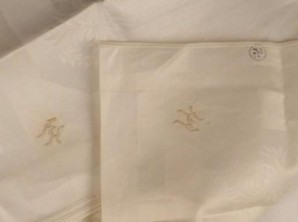 Adolf Hitler Personal Dinner Napkin (SALE) image 1