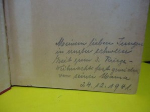 German Book With Original Goring ink Signature image 2