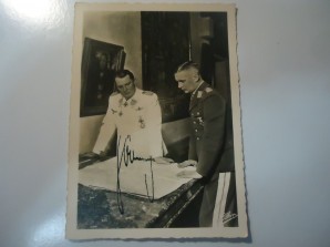 Hermann Goering Autograph 1943 image 1