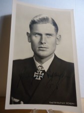 GERMAN U BOAT ACE *SCHEPKE* SIGNED PHOTO image 1