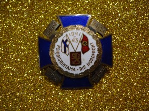 GERMAN-FINNISH NORTH FRONT CROSS 1941-43 image 8