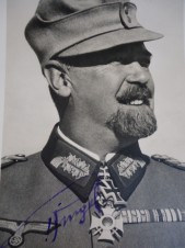 GERMAN GEN/MAJ RINGEL SIGNED PHOTO image 3