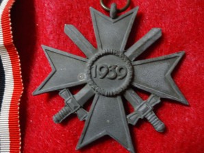 GERMAN WAR MERIT CROSS W/DOC. 1945 image 4