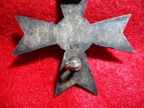 GERMAN WAR MERIT CROSS W/O SWORDS 1st CLASS image 3