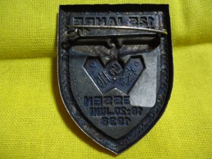 GERMAN 125 yr. 116 IFT BADGE image 2