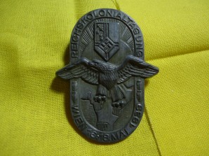 1939 Wein REICHSKOLONIAL TAG BADGE image 1