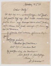Heinrich Himmler – autograph letter to a sick child, 1930 image 1