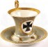 WWI GERMAN OFFICER TEA CUP-(HOLD) image 1