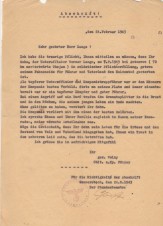 KIA LETTER TO FATHER OF SOLDIER 1943 image 1
