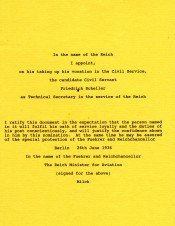 GERMAN DOCUMENT SIGNED MY GENERAL MILCH image 2