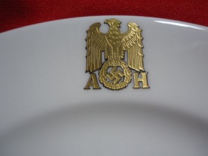 ADOLF HITLER SS ALLACH DINNER PLATE image 2