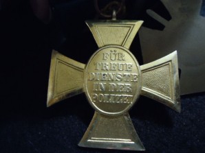 GERMAN 25 Yr. POLICE SERVICE CROSS image 5