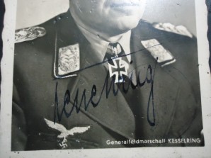 GERMAN GENERAL KESSELRING SIGNED PHOTO image 3