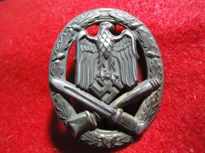 German General Assault Badge with Pin image 8