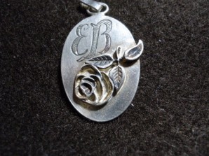 EVA BRAUN Personal Silver Pendant image 2