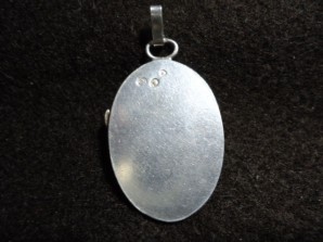EVA BRAUN Personal Silver Pendant image 5