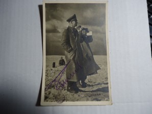 Field Marshal Erwin Rommel Autographed Photo image 1