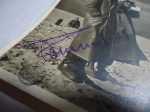 Field Marshal Erwin Rommel Autographed Photo image 3