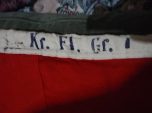 German Kriegsmarine Battle Flag with Maker Label image 4