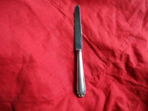 Hermann Goring Silver Butter Knife image 1