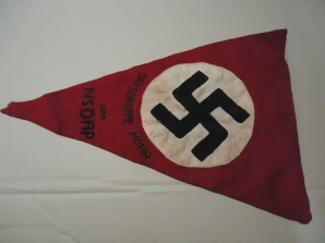 NSDAP Ortsgruppe Hohr Pennant – RARE image 4