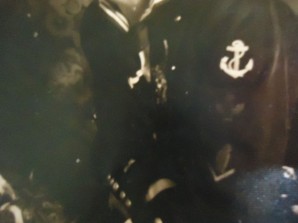 German U Boat Sailor Photo With Wife 1943 image 2