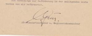 SS WIKING Div. General Otto Gille Signed Letter image 2