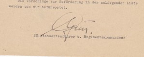 SS WIKING Div. General Otto Gille Signed Letter image 2