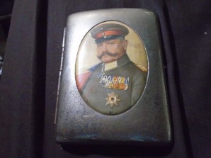 WWI Hindenburg Cigar Case-RARE image 1