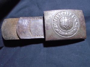German Wehrmacht Belt Buckle 1940 marked image 1