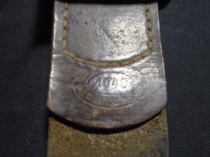 German Wehrmacht Belt Buckle 1940 marked image 4