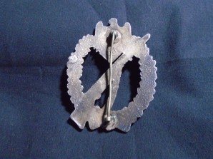 Infantry Assault Badge Silver marked AS image 2