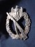 Infantry Assault Badge Silver marked AS image 6
