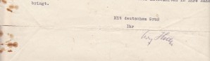 ADOLF HITLER Signed letter 1926 (COA) image 2