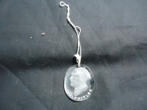 Hitler Glass Pendant WHW image 3