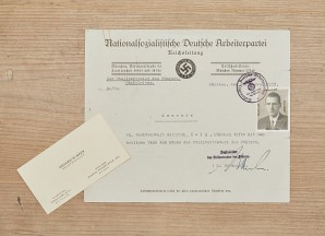 Martin Bormann Signed Document image 1