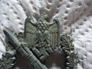Infantry Assault Badge Silver MK1 Marked image 4