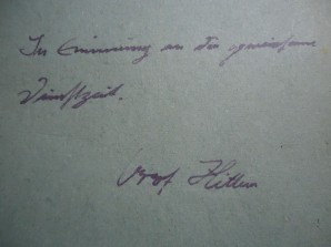 Adolf Hitler Signed Book 1919 (SALE) image 4