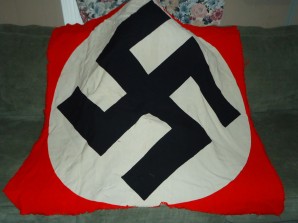 Large Swastika Flag Center image 1