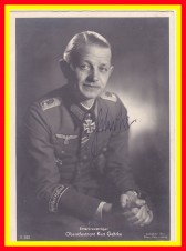 Grossdeutschland Rgt. Oberst. GEHRKE Autograph image 1