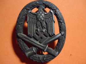 German General Assault Badge image 1