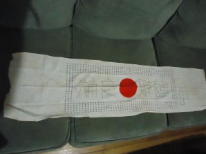 Japanese Senninbari Belt of 1000 Stitches image 1