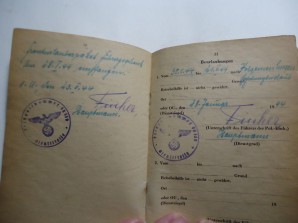 GERMAN POLICE SOLDBUCH-ORDNUNG-STALINO image 7