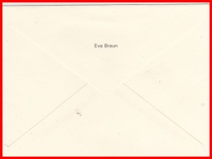 EVA BRAUN PERSONAL ENVELOPE image 1