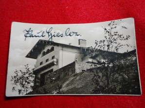 Gauleiter Paul Giesler Autograph image 1