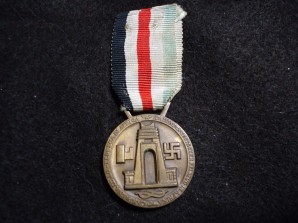 GERMAN ITALY AFRICA CORPS MEDAL image 1