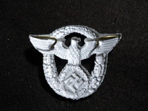 GERMAN POLICE VISOR CAP EAGLE image 2